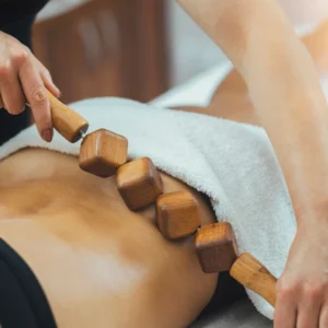 Tratamiento corporal de maderoterapia